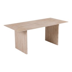 Τραπέζι Releno  sintered stone σε όψη τραβερτίνας 180x90x75εκ