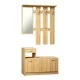 Έπιπλο εισόδου Jentia   με καθρέπτη sonoma MDF 100x24x186εκ