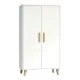 Ντουλάπι Tamera  λευκό με φυσική απόχρωση MDF 60x30x120εκ