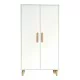 Ντουλάπι Tamera  λευκό με φυσική απόχρωση MDF 60x30x120εκ