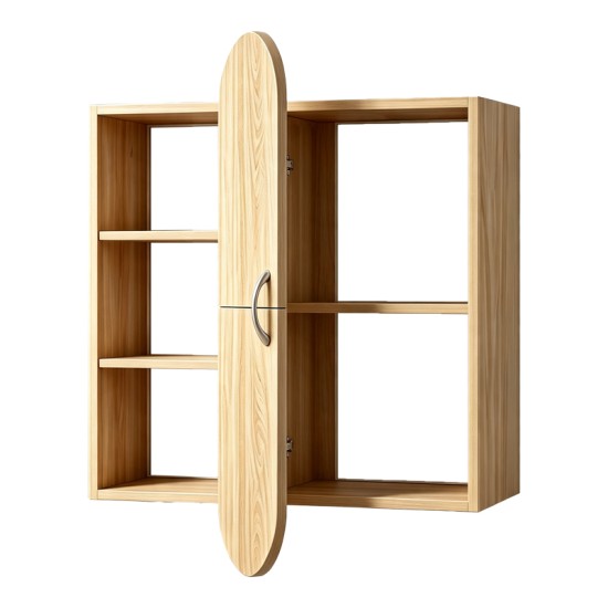 Ραφιέρα τοίχου Jonna  sonoma MDF 60x10x80εκ