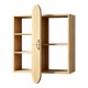 Ραφιέρα τοίχου Jonna  sonoma MDF 60x10x80εκ
