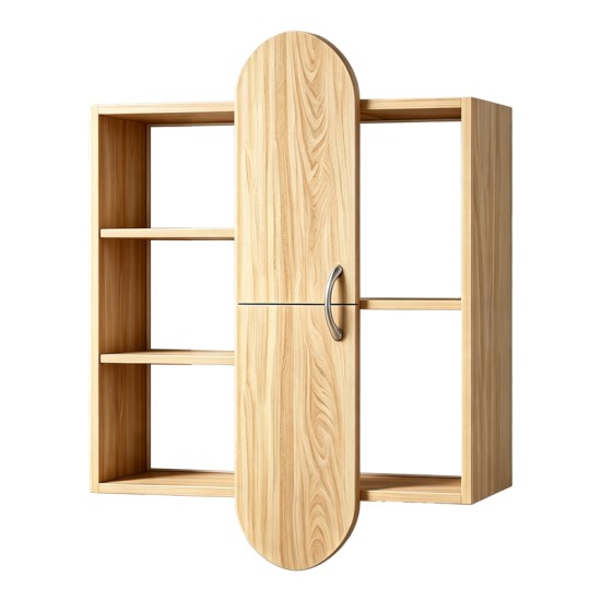 Ραφιέρα τοίχου Jonna  sonoma MDF 60x10x80εκ