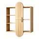 Ραφιέρα τοίχου Jonna  sonoma MDF 60x10x80εκ