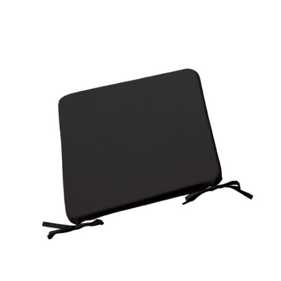 CHAIR Μαξιλάρι Καθίσματος Μαύρο -  42x42x3cm