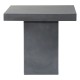 CONCRETE Cubic Τραπέζι Κήπου - Βεράντας, Cement Grey