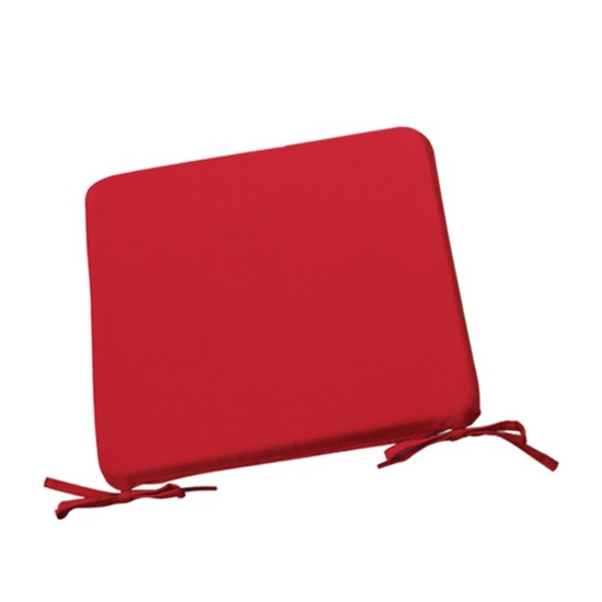 CHAIR Μαξιλάρι Καθίσματος Κόκκινο -  42x42x3cm