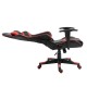 BF9050 Gaming Πολυθρόνα Γραφείου, Ανάκλιση Πλάτης έως 90°, Pu Μαύρο - Κόκκινο -  67x69x124/134cm
