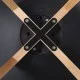 MARTIN Καρέκλα Τραπεζαρίας Κουζίνας, Metal Cross Ξύλο, ΡΡ Μαύρο, Αμοντάριστη Ταπετσαρία MARTIN Καρέκλα Τραπεζαρίας Κουζίνας, Metal Cross Ξύλο, ΡΡ Μαύρο, Αμοντάριστη Ταπετσαρία