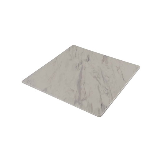 Contract Sliq Normal Επιφάνεια Τραπεζιού τ.Werzalit, Απόχρωση Marble -  80x80cm/16mm