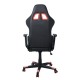 BF9150 Gaming Πολυθρόνα Γραφείου, Ανάκλιση Πλάτης έως 90°, Pu Μαύρο - Κόκκινο -  67x69x124/134cm