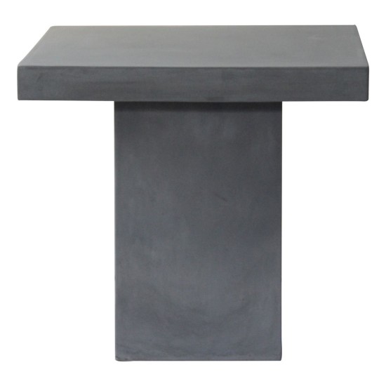 CONCRETE Cubic Τραπέζι Κήπου - Βεράντας, Cement Grey