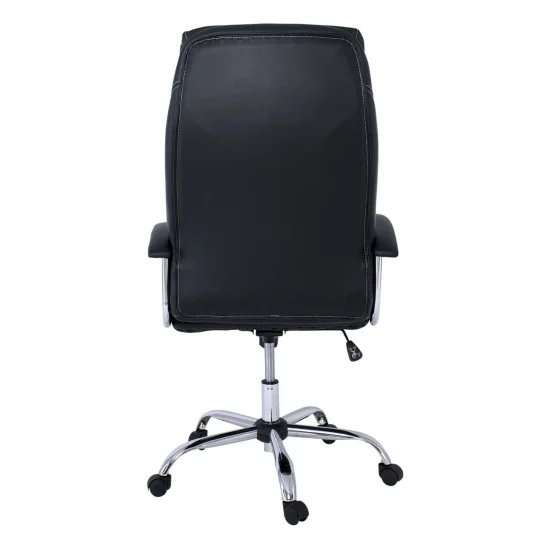 BF5700 Πολυθρόνα Διευθυντή Μέταλλο Χρώμιο, Pu Μαύρο BF5700 Πολυθρόνα Διευθυντή Μέταλλο Χρώμιο, Pu Μαύρο