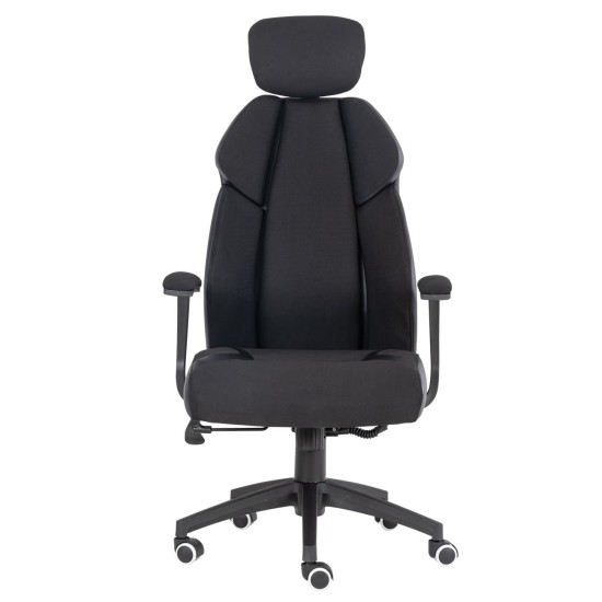 BF8300 Πολυθρόνα Γραφείου Διευθυντή, Microfiber Μαύρο PU Μαύρο BF8300 Πολυθρόνα Γραφείου Διευθυντή, Microfiber Μαύρο PU Μαύρο