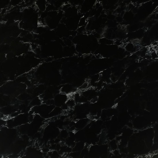 HPL (High Pressure Laminated) Επιφάνεια Τραπεζιού Απόχρωση Black Marble, Εξωτερικού χώρου -  60x80cm/12mm