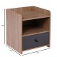 ORIENT Κομοδίνο με 1 Συρτάρι, Απόχρωση Sonoma Oak-Grey