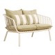 ASTRID Set Σαλόνι Κήπου 5τεμ, PP - Μέταλλο Cream, Μαξιλάρια Sandy Green ASTRID Set Σαλόνι Κήπου 5τεμ, PP - Μέταλλο Cream, Μαξιλάρια Sandy Green