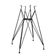 EIFEL Βάση Τραπεζιού Μέταλλο Βαφή Μαύρο (2,60 kg) -  50x50x75cm