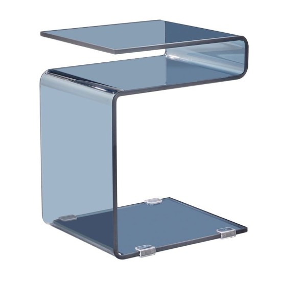 GLASSER Smoke Τραπεζάκι Βοηθητικό Γυαλί 12mm GLASSER Smoke Τραπεζάκι Βοηθητικό Γυαλί 12mm