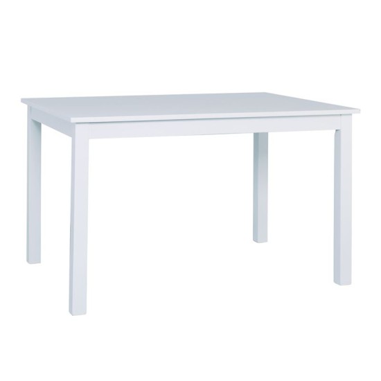 NATURALE Τραπέζι Άσπρο Mdf -  120x80x74cm