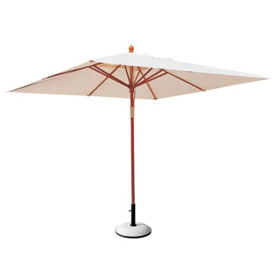SOLEIL ομπρέλα (Χωρίς flaps) Ξύλο Kempass -  200x200cm