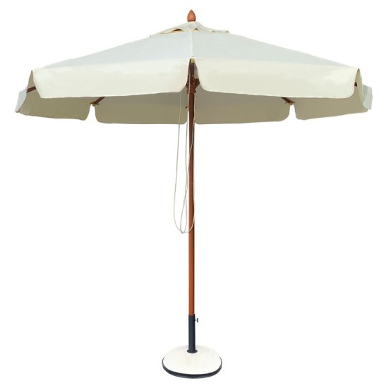 SOLEIL ομπρέλα Ξύλο Kempass -  Φ300cm