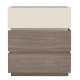VANITY Συρταριέρα 3 Συρτάρια Αποχρώσεων Sonoma Oak - Cream, με Αποσπώμενα χρωματικά Μέρη VANITY Συρταριέρα 3 Συρτάρια Αποχρώσεων Sonoma Oak - Cream, με Αποσπώμενα χρωματικά Μέρη