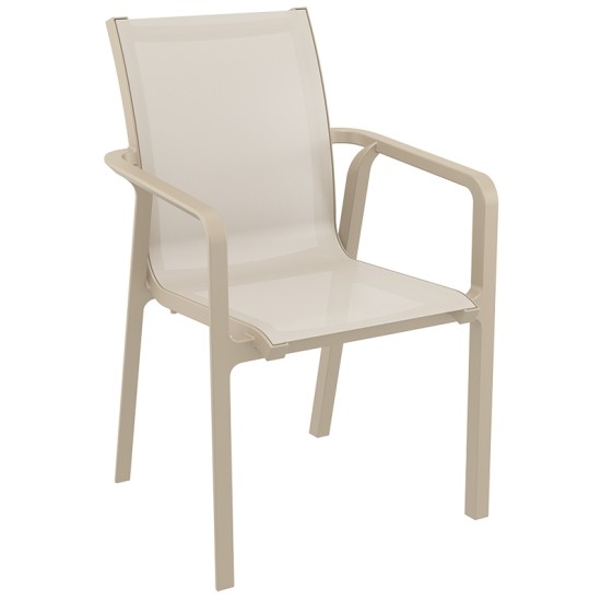 Σετ Τραπεζαρίας 7Τμχ Vegas Pacific Taupe 100X180/220Χ75Εκ. Σετ Τραπεζαρίας 7Τμχ Vegas Pacific Taupe 100X180/220Χ75Εκ.