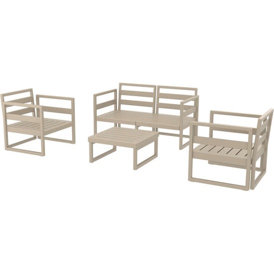 Mykonos Set 2Θεσ.taupe Χωρισ Μαξ.(2Θεσ.+2Πολ.+Τραπ 65Εκ.) Mykonos Set 2Θεσ.taupe Χωρισ Μαξ.(2Θεσ.+2Πολ.+Τραπ 65Εκ.)