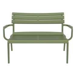 Paris Καναπεσ Olive Green 116X70X75Εκ. Πολ/Νιου