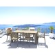 Σετ Τραπεζαρίας 7Τμχ Vegas Artemis Taupe 100X180/220Χ75Εκ. Σετ Τραπεζαρίας 7Τμχ Vegas Artemis Taupe 100X180/220Χ75Εκ.
