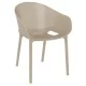 Σετ Τραπεζαρίας 7Τμχ Vegas Sky Pro Taupe 100X180/220Χ75Εκ. Σετ Τραπεζαρίας 7Τμχ Vegas Sky Pro Taupe 100X180/220Χ75Εκ.